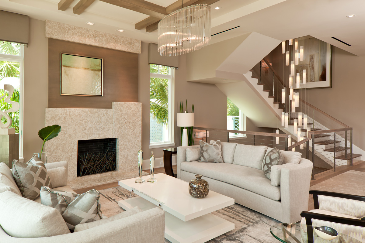 Classic Contemporary Living Room